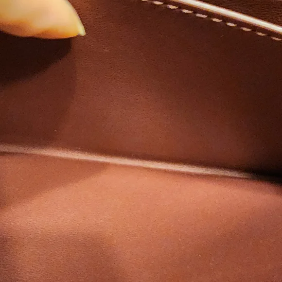 Coach Signature Canvas Zip Wallet in Brown - Picture 12 of 16